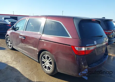 2012 Honda Odyssey Ex из США, поврежденный, VIN 5FNRL5H40CB109129